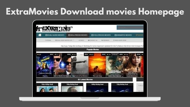 ExtraMovies Download movies Homepage
