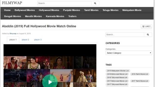 Filmywap HD Movies Stream online