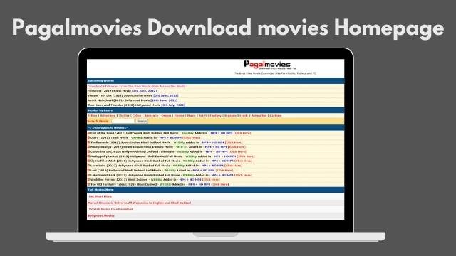 Pagalmovies Download movies Homepage