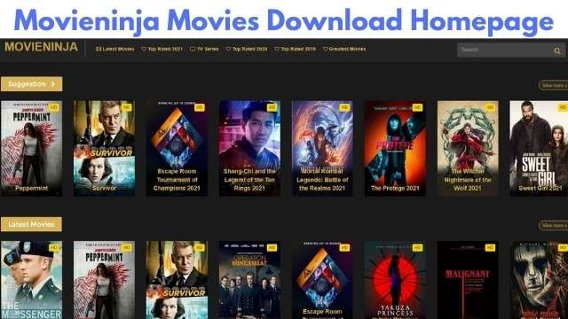movieninja Homepage – Download HD movies free